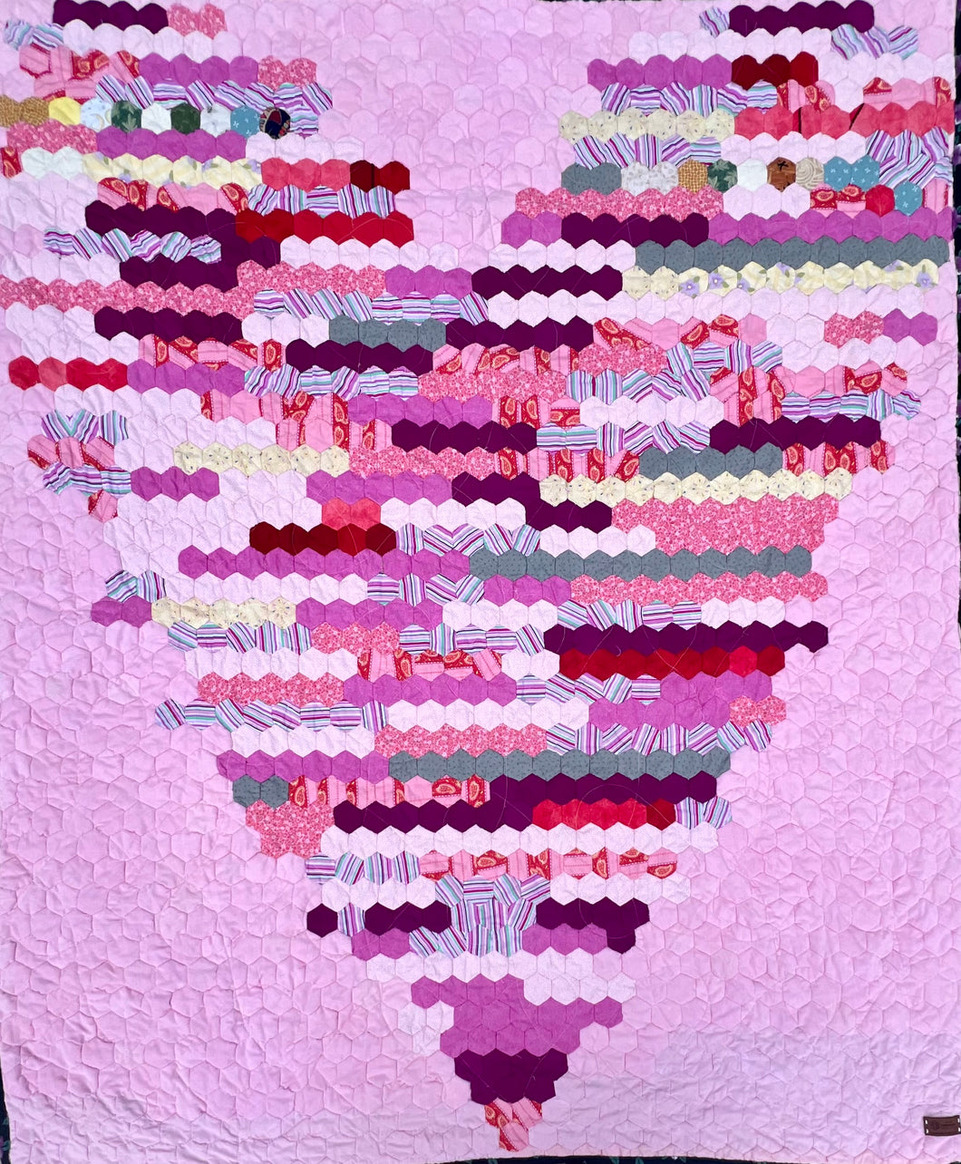 Esme's Amor, A Finished Quilt