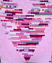 Load image into Gallery viewer, Esme&#39;s Amor, A Finished Quilt