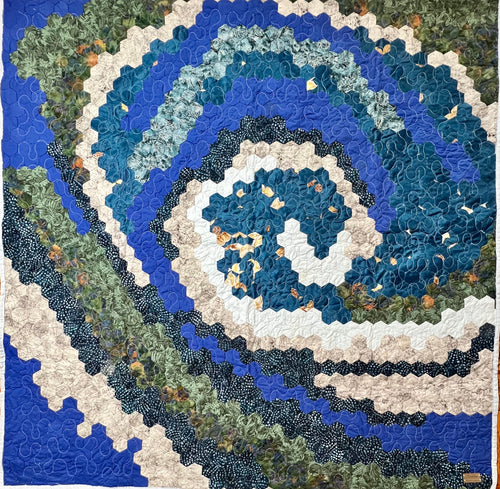 The Greatest Wave, A Finished Quilt