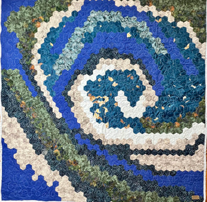 The Greatest Wave, A Finished Quilt*