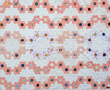 Load image into Gallery viewer, Peach Ribbons, A Finished Quilt
