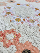 Load image into Gallery viewer, Peach Ribbons, A Finished Quilt