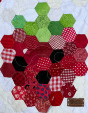 Load image into Gallery viewer, French Fraise, A Finished Quilt