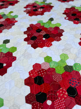 Load image into Gallery viewer, French Fraise, A Finished Quilt