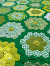 Load image into Gallery viewer, Green Meadow, A Finished Quilt