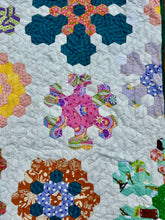 Load image into Gallery viewer, Groovy Kind of Love, A Finished Quilt