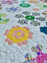 Load image into Gallery viewer, Groovy Kind of Love, A Finished Quilt