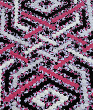 Load image into Gallery viewer, Pink and Black Conversion, A Finished Quilt