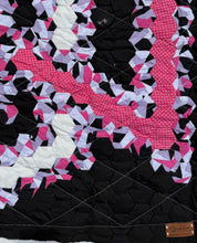 Load image into Gallery viewer, Pink and Black Conversion, A Finished Quilt