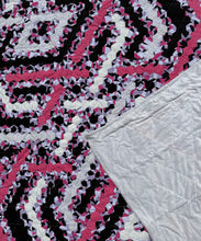 Load image into Gallery viewer, Pink and Black Conversion, A Finished Quilt