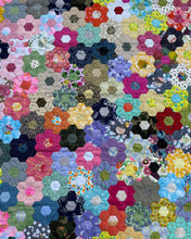 Load image into Gallery viewer, Remember Remember the Flowers, A Finished Quilt