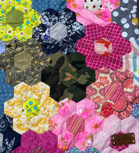 Load image into Gallery viewer, Remember Remember the Flowers, A Finished Quilt