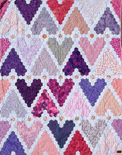 Load image into Gallery viewer, Eternal Flame, A Finished Quilt