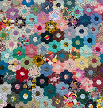 Load image into Gallery viewer, Immersed in Flowers, A Finished Quilt