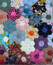 Load image into Gallery viewer, Scattered Flowers, A Finished Quilt