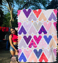 Load image into Gallery viewer, Eternal Flame, A Finished Quilt