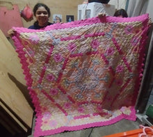 Load image into Gallery viewer, Punch Pinwheel, A Finished Quilt