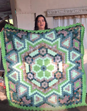 Load image into Gallery viewer, Claremont Landscape, A Finished Quilt