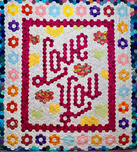 Love You Forever, A Finished Quilt