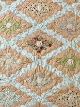 Load image into Gallery viewer, Cozy Peach Cobbler, A Finished Quilt
