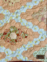Load image into Gallery viewer, Cozy Peach Cobbler, A Finished Quilt