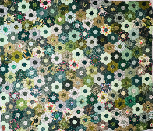 Lilypad, A Finished Quilt