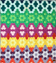 Load image into Gallery viewer, Pressed Flowers, A Finished Quilt