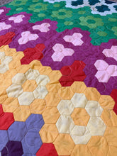 Load image into Gallery viewer, Pressed Flowers, A Finished Quilt