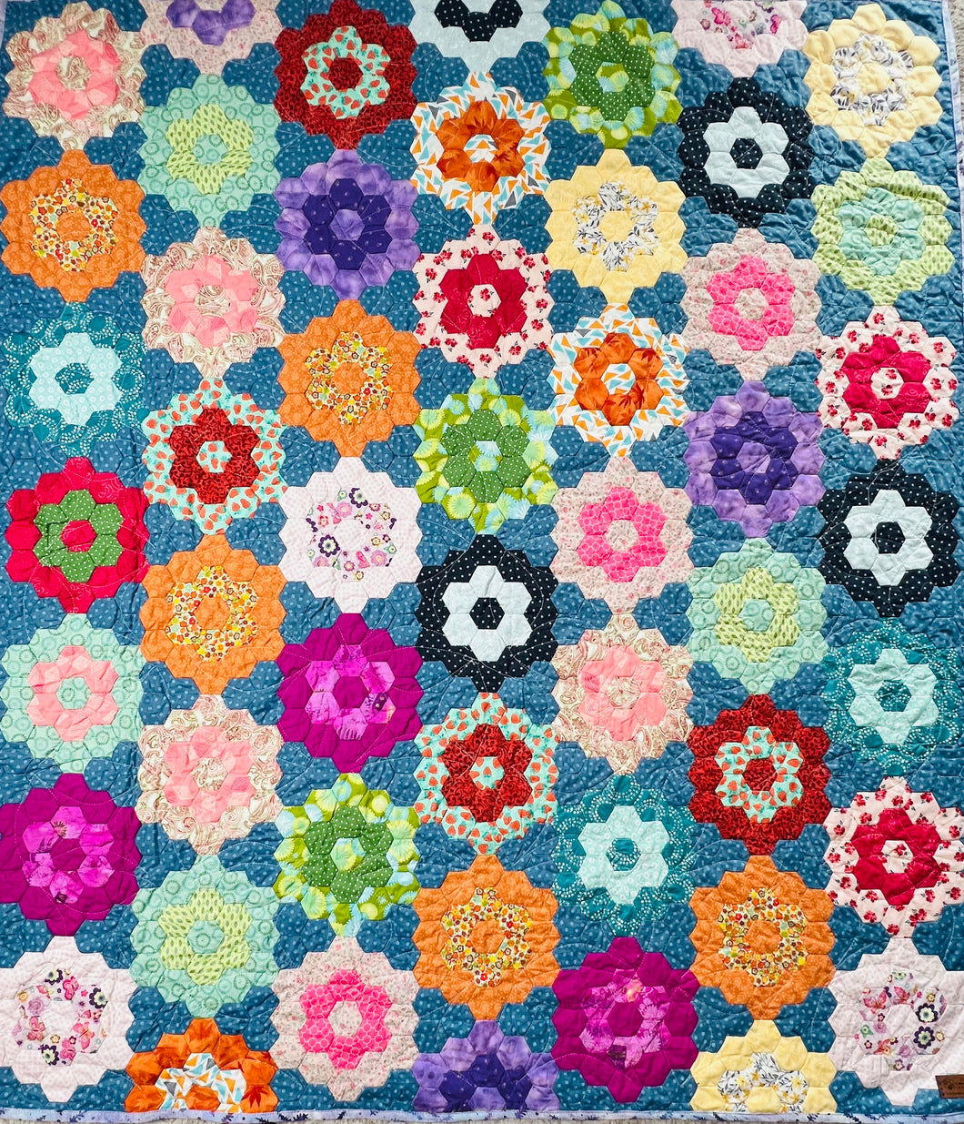 Lead Me Guide Me Walk Beside Me, A Finished Quilt