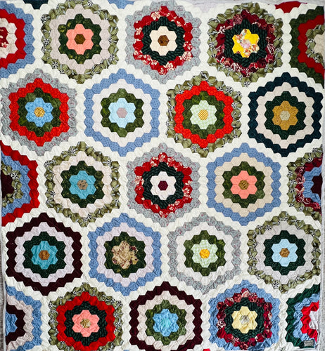 Symbolic Center, A Finished Quilt