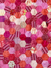 Load image into Gallery viewer, Pink Kaleidoscope,  A Finished Quilt