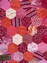 Load image into Gallery viewer, Pink Kaleidoscope,  A Finished Quilt
