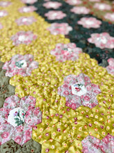 Load image into Gallery viewer, Verdes and Flowers, A Finished Quilt