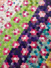 Load image into Gallery viewer, Rays of the Rainbow, A Finished Quilt