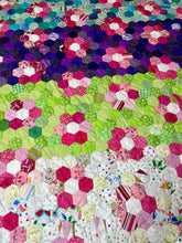 Load image into Gallery viewer, Rays of the Rainbow, A Finished Quilt