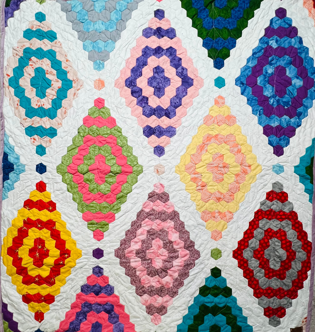 Joyful Perfection, A Finished Quilt