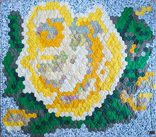 Load image into Gallery viewer, Yellow Rose of Texas, A Finished Quilt