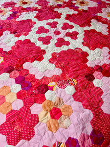 Blush Belle, A Finished Quilt