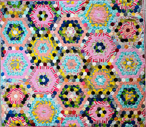 Cirque Du Soleil, A Finished Patriotic Quilt