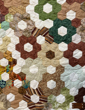 Load image into Gallery viewer, Shaken Earth, A Finished Quilt