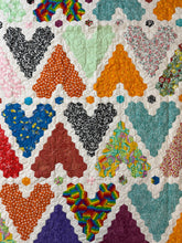 Load image into Gallery viewer, Beat of My Heart, A Finished Quilt