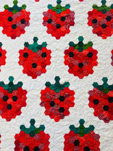 Load image into Gallery viewer, Red Red Berries, A Finished Quilt