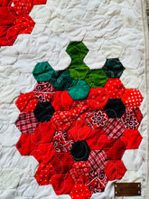 Load image into Gallery viewer, Red Red Berries, A Finished Quilt