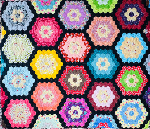 Daisy Circus, A Finished Quilt