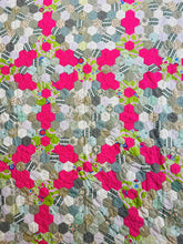 Load image into Gallery viewer, Pink Briar, A Finished Quilt