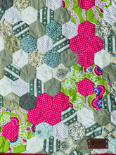 Load image into Gallery viewer, Pink Briar, A Finished Quilt