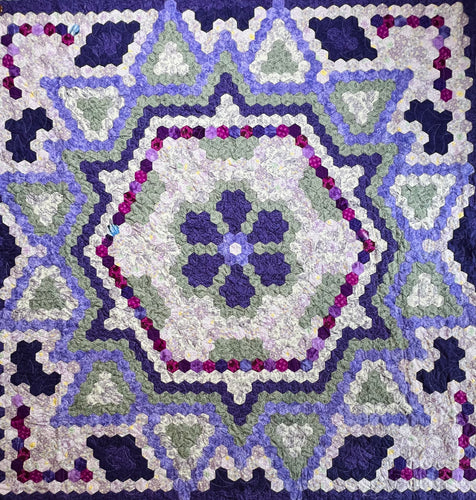 Lilac Legend, A Finished Quilt