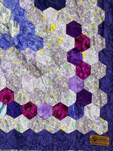 Load image into Gallery viewer, Lilac Legend, A Finished Quilt