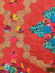 Hibiscus, A Finished Quilt