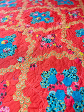 Load image into Gallery viewer, Hibiscus, A Finished Quilt